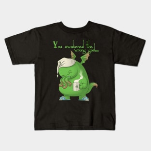 Cthulhu woke up Kids T-Shirt